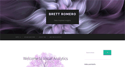 Desktop Screenshot of brettromero.com